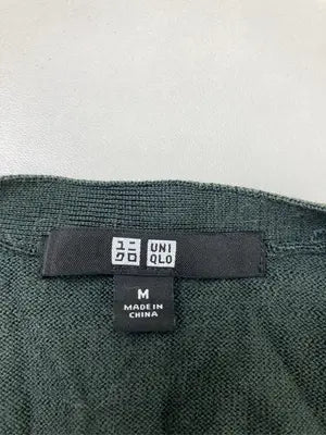 UNIQLO/ユニクロ/カーディガン/ボレロ/トップス/グリーン/M