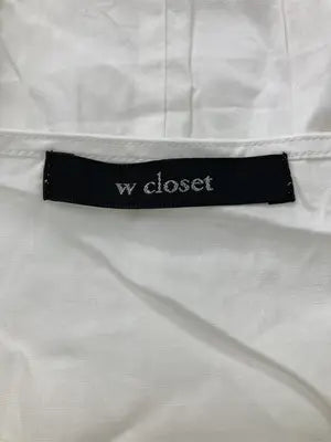 w closet/ダブルクローゼット/キャミソール/トップス/ホワイト/F