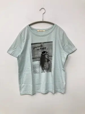 HEART MARKET/ハートマーケット/Tシャツ/カットソー/トップス/スカイブルー/F