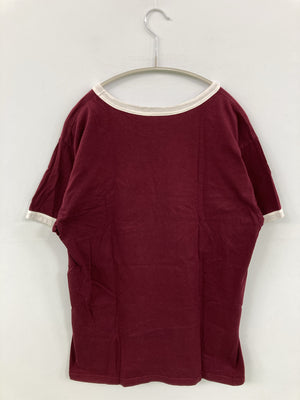 Tシャツ/カットソー/トップス/レッド