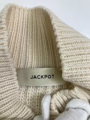 JACKPOT/ジャックポット/ニット/セーター/トップス/アイボリー