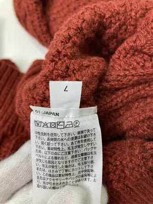 UNIQLO JW Anderson/ユニクロジェイダブリューアンダーソン/ニット/セーター/トップス/レッド/XL