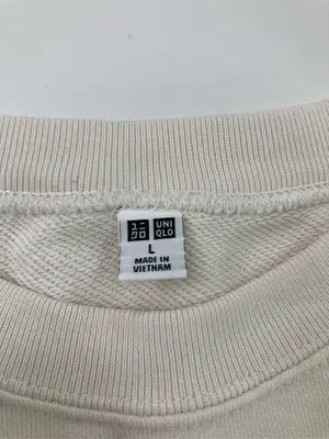 UNIQLO/ユニクロ/スウェット/トップス/ホワイト/L