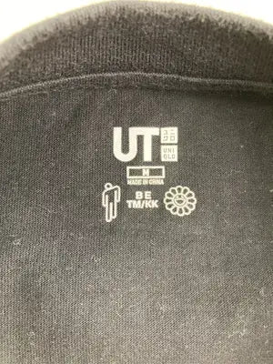 UNIQLO UT/ユニクロユーティー/Tシャツ/カットソー/トップス/ブラック/M