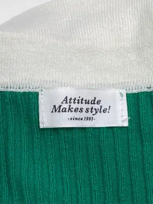 Attitude makes style!/アティチュードメイクススタイル/ニット/セーター/トップス/グリーン