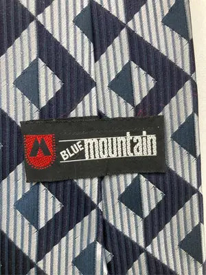 blue mountain/ネクタイ/ファッション雑貨/グレー