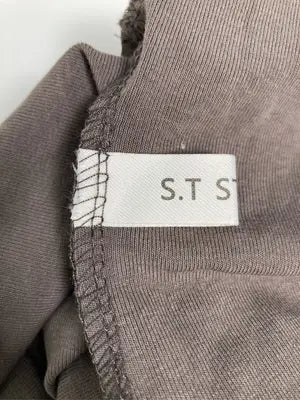 ST.STUDIO/Tシャツ/カットソー/トップス/ブラウン