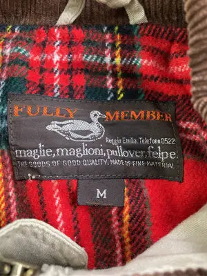 FULLY MEMBER/ノーカラージャケット/ジャケット/アウター/ベージュ/M