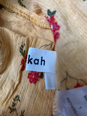 Dukkah/ドゥッカ/シャツ/ブラウス/トップス/イエロー/L