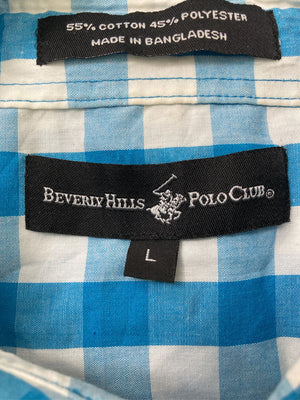 BEVERLY HILLS POLO CLUB/ビバリーヒルズポロクラブ/シャツ/ブラウス/トップス/ブルー/L