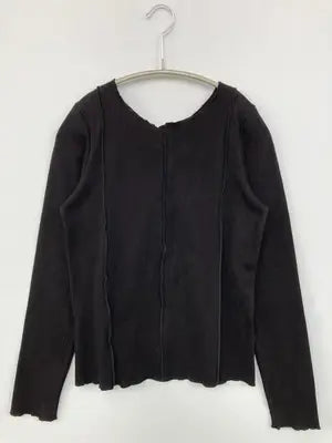 AUNT MARIE'S/アントマリーズ/Tシャツ/カットソー/トップス/ブラック/F