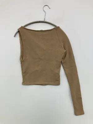 ZARA/ザラ/Tシャツ/カットソー/トップス/ブラウン/EUR M