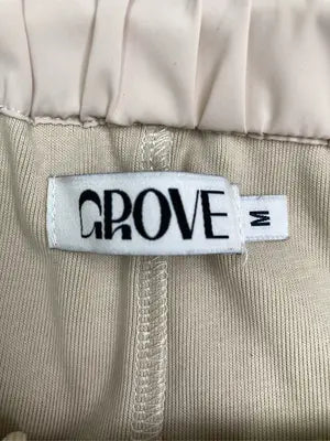 GROVE EAGLES/ショート/ミニスカート/スカート/ベージュ/M
