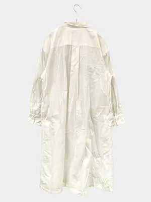 UNIQLO/ユニクロ/シャツワンピース/ワンピース/ドレス/ホワイト/L