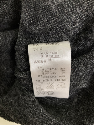 ニット/セーター/トップス/ブラック/M