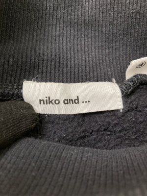 niko and .../ニコアンド/ニット/セーター/トップス/ブラック/M