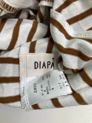DIAPASON/Tシャツ/カットソー/トップス/ブラウン/M-L