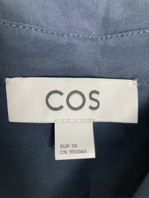 COS/コス/シャツワンピース/ワンピース/ドレス/ネイビー/36