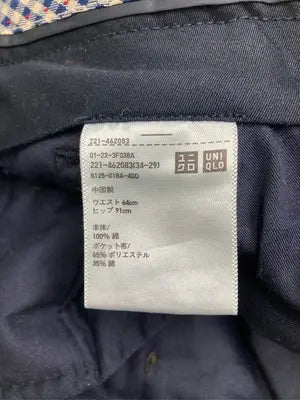 UNIQLO/ユニクロ/デニムパンツ/パンツ/ネイビー/ウエスト 64cm ヒップ91cm