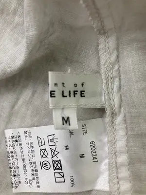 SIMPLE LIFE/シンプルライフ/シャツ/ブラウス/トップス/ベージュ/M