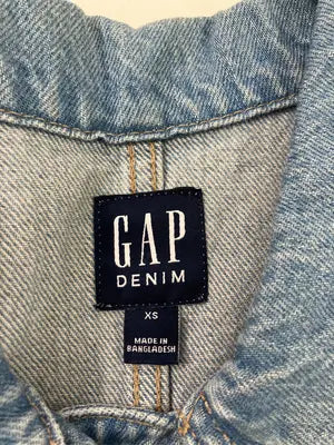 GAP DENIM/デニムジャケット/ジャケット/アウター/ブルー/XS