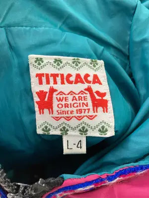 TITICACA/チチカカ/ダウンベスト/ジャケット/アウター/ピンク/L-4