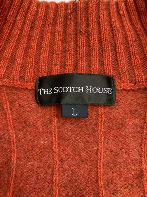 THE SCOTCHHOUSE/ザスコッチハウス/ニット/セーター/トップス/オレンジ/L
