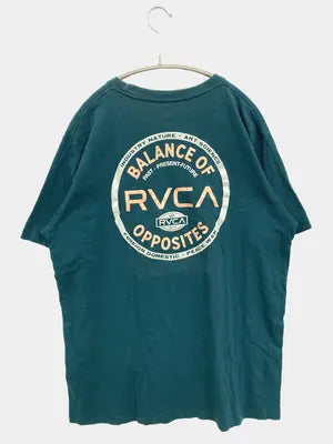 RVCA/ルーカ/Tシャツ/カットソー/トップス/グリーン/M