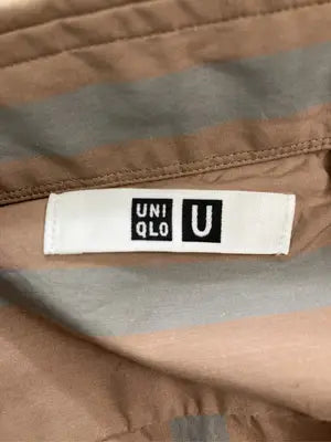 UNIQLO U/ユニクロユー/シャツ/ブラウス/トップス/ブラウン/L