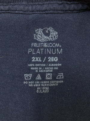 FRUIT OF THE LOOM/フルーツオブザルーム/Tシャツ/カットソー/トップス/ネイビー/2XL