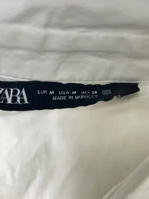 ZARA/ザラ/シャツ/ブラウス/トップス/ホワイト/M