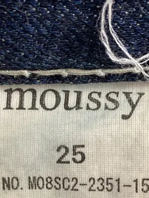 MOUSSY/マウジー/デニムパンツ/パンツ/ネイビー/25