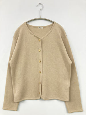 First gain/カーディガン/ボレロ/トップス/ベージュ