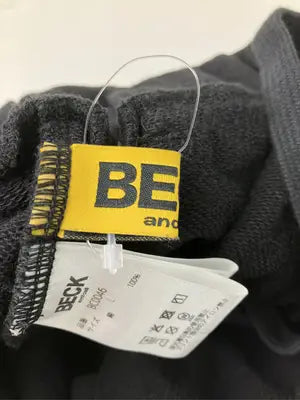 BECK AND CALL/スウェットパンツ/パンツ/ブラック/L