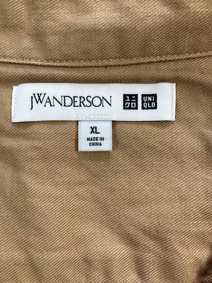 UNIQLO JW Anderson/ユニクロジェイダブリューアンダーソン/シャツ/ブラウス/トップス/ブラウン/XL