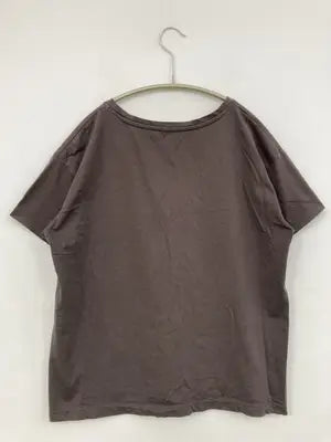 UNIQLO/ユニクロ/Tシャツ/カットソー/トップス/ブラウン/M   バスト80-86cm   ウエスト63-69cm