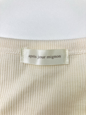 apres jour mignon/アプレジュールミニョン/カーディガン/ボレロ/トップス/ホワイト/LL