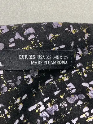 ZARA/ザラ/ジャンパースカート/ワンピース/ドレス/ブラック/USA XS