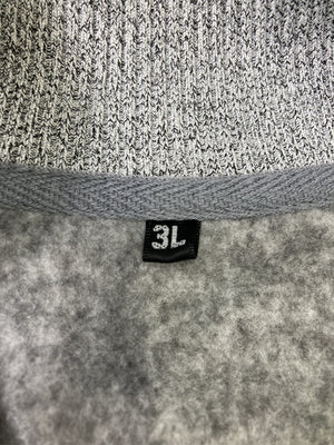 カーディガン/ボレロ/トップス/グレー/3L