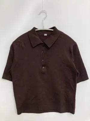 UNIQLO/ユニクロ/ポロシャツ/トップス/ブラウン/L