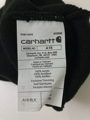 Carhartt/カーハート/ニットキャップ/ビーニー/帽子/ブラック