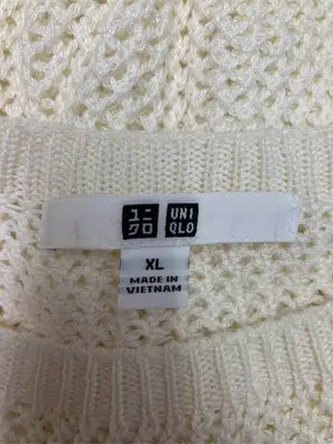 UNIQLO/ユニクロ/Tシャツ/カットソー/トップス/ホワイト/XL