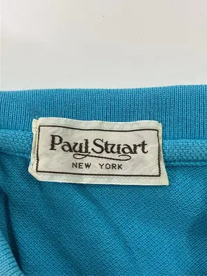 Paul stuart/ポールスチュアート/ポロシャツ/トップス/ブルー