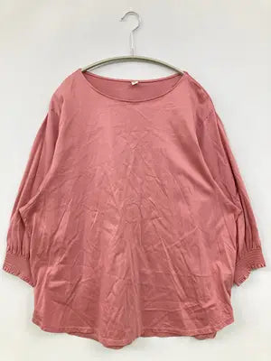 UNIQLO/ユニクロ/Tシャツ/カットソー/トップス/ピンク/XL