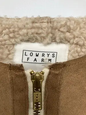 LOWRYS FARM/ローリーズファーム/ムートンコート/ジャケット/アウター/ブラウン/M