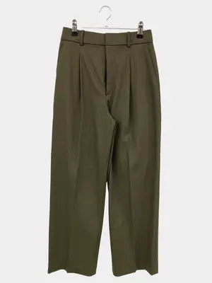 UNIQLO/ユニクロ/スラックス/パンツ/カーキ/M