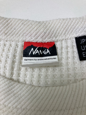 NANGA/Tシャツ/カットソー/トップス/ホワイト/JPN L