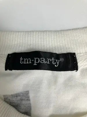 TM-PARTY/ティーエムパーティー/Tシャツ/カットソー/トップス/ホワイト/M