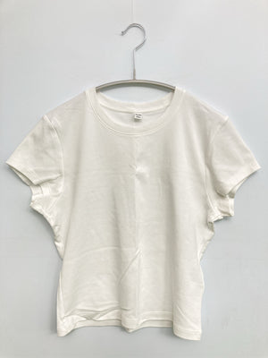 UNIQLO/ユニクロ/Tシャツ/カットソー/トップス/ホワイト/L