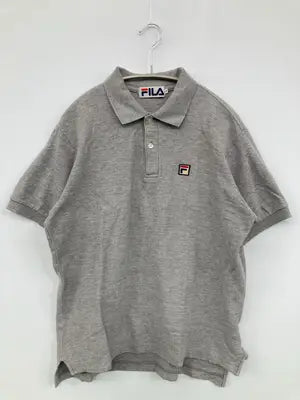 FILA/フィラ/ポロシャツ/トップス/グレー/L
